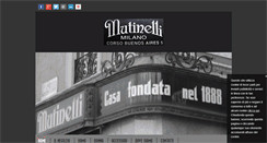 Desktop Screenshot of mutinellicappellimilano.com